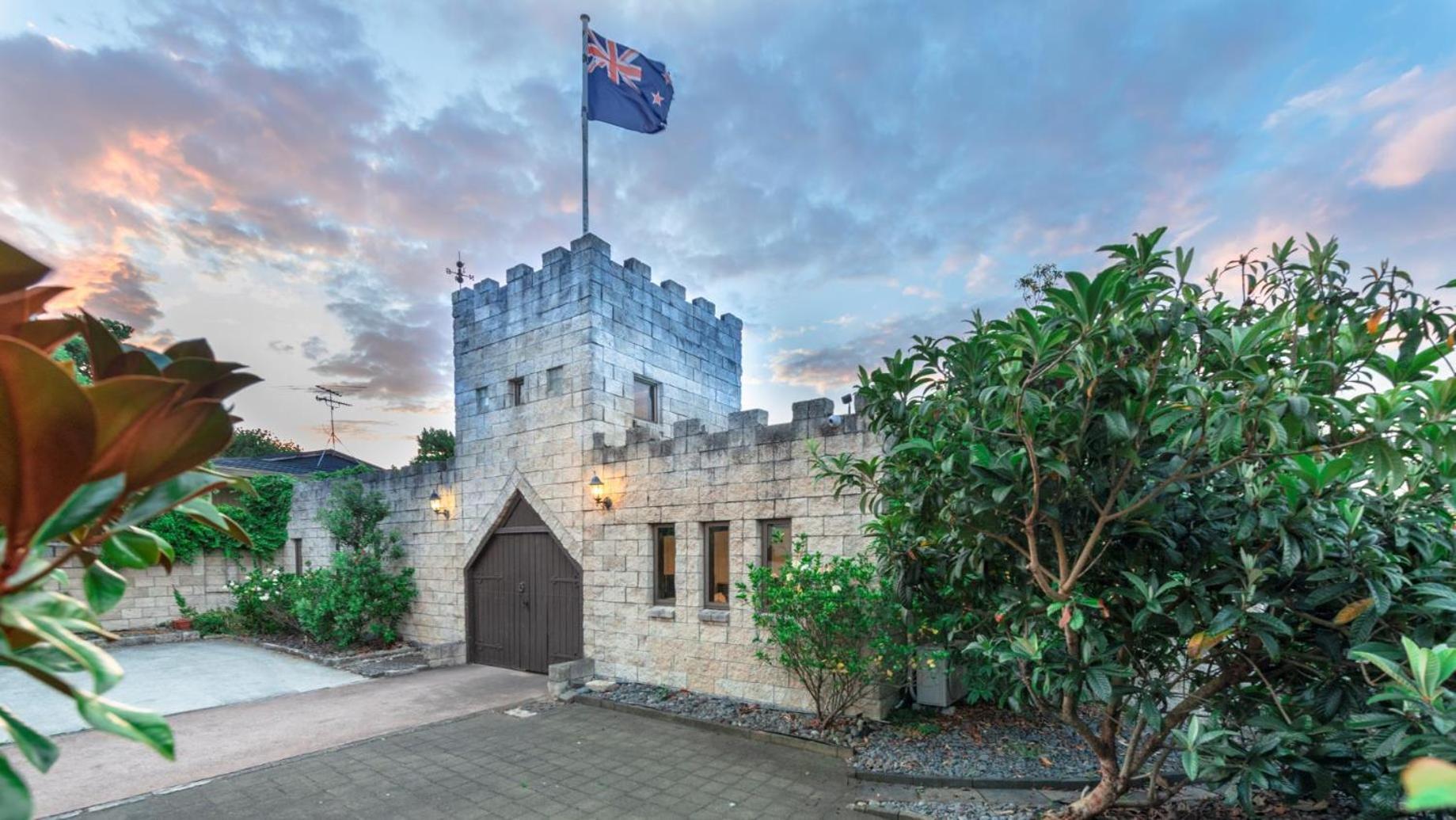Vila Unique Castle In Auckland Exteriér fotografie