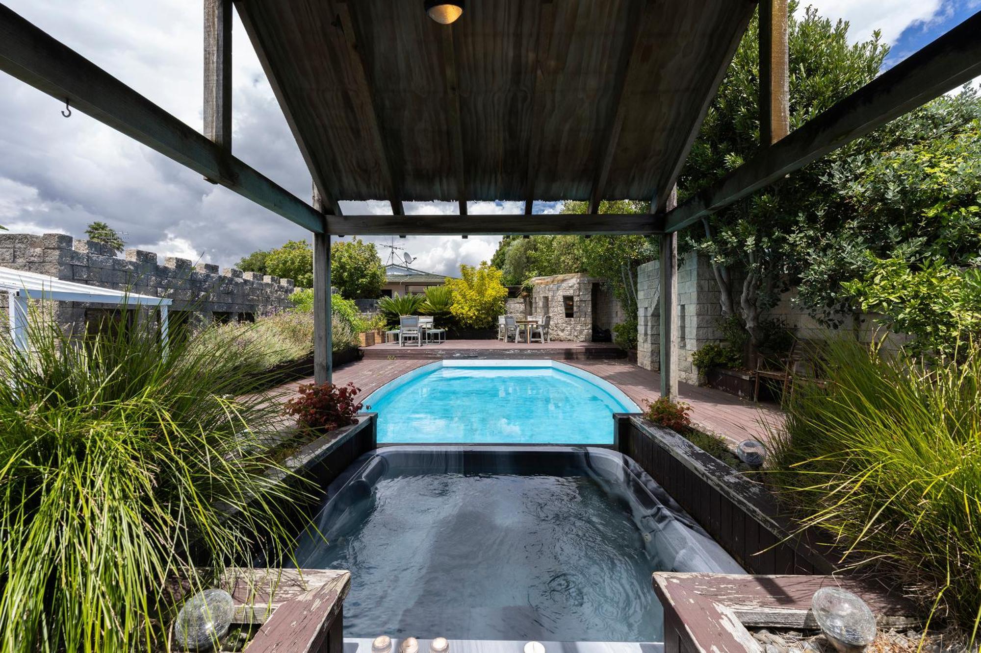 Vila Unique Castle In Auckland Exteriér fotografie